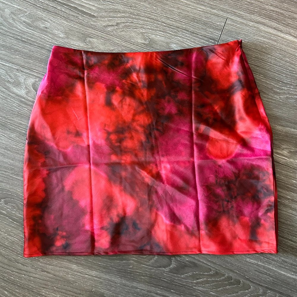 Nasty Gal Mini Tie Dye Skirt
